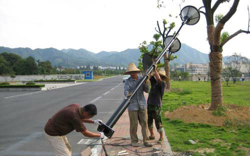 新农村太阳能路灯